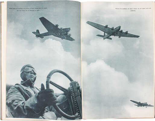 [Советская авиация / Оформ. А.М. Родченко, В.Ф. Степанова]. Soviet aviation. Moscow; Leningrad: State Art Publishers, 1939.